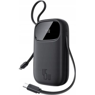 Baseus EnerFill FC31 QPow3 20000 mAh 45W czarny (20000 mAh, 45 W, 45 Wh), Chargeur de secours, Noir Baseus EnerFill FC31 QPow3 20000 mAh 45W czarny (20000 mAh, 45 W, 45 Wh), Chargeur de secours, Noir