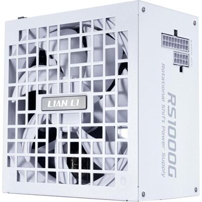 Lian-Li RS Series 80 PLUS Gold Netzteil, ATX 3.1, modular - 1.000 Watt, weiss (1000 W), Alimentation PC, Blanc Lian-Li RS Series 80 PLUS Gold Netzteil, ATX 3.1, modular - 1.000 Watt, weiss (1000 W), Alimentation PC, Blanc