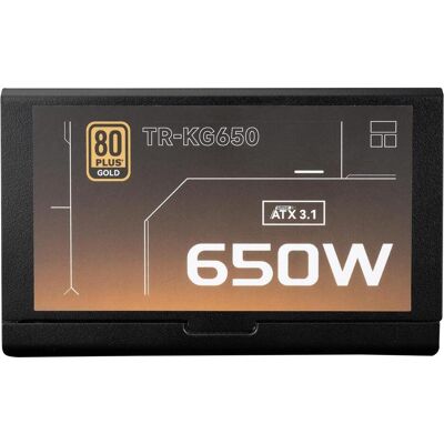 Thermalright KG-650 (650 W), Alimentation PC, Noir Thermalright KG-650 (650 W), Alimentation PC, Noir