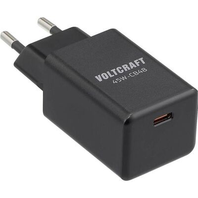 Voltcraft 45W-CB48 USB Ladegerät (45 W, 1 portion), Chargeur USB, Noir Voltcraft 45W-CB48 USB Ladegerät (45 W, 1 portion), Chargeur USB, Noir