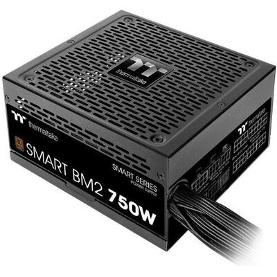 Thermaltake Alimentation Smart BM3 750W ATX3.0 80+ Bronze retail (750 W), Alimentation PC, Noir Thermaltake Alimentation Smart BM3 750W ATX3.0 80+ Bronze retail (750 W), Alimentation PC, Noir
