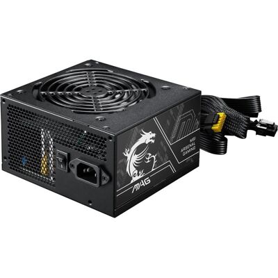 MSI MAG A750BN PCIE5 II (750 W), Alimentation PC, Noir MSI MAG A750BN PCIE5 II (750 W), Alimentation PC, Noir