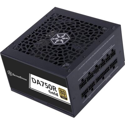 Silverstone SST-DA750R-GMA - 80 PLUS Gold 750W ATX 3.0 & PCIe 5.0 Alimentation électrique entièrement modulaire (750 W), Alimentation PC, Noir Silverstone SST-DA750R-GMA - 80 PLUS Gold 750W ATX 3.0 & PCIe 5.0 Alimentation électrique entièrement modulaire (750 W), Alimentation PC, Noir