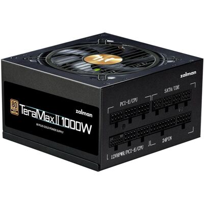 Zalman Alimentation ATX TeraMax TMX2 - 1000W (Noir) (1000 W), Alimentation PC, Noir Zalman Alimentation ATX TeraMax TMX2 - 1000W (Noir) (1000 W), Alimentation PC, Noir