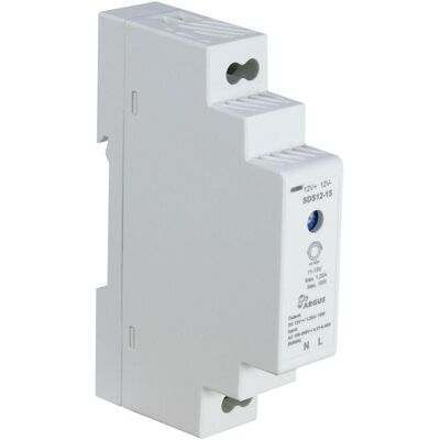 Intertech INTER-TECH SDN 12-15 Alimentation pour rail DIN 12V Tension de sortie 15W Puissance, Alimentation de laboratoire, Blanc Intertech INTER-TECH SDN 12-15 Alimentation pour rail DIN 12V Tension de sortie 15W Puissance, Alimentation de laboratoire, Blanc