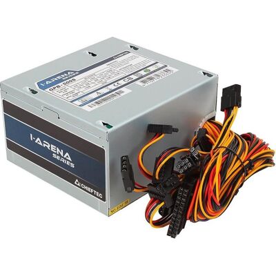 Chieftec 2.3, PS II Active PFC (500 W), Alimentation PC, Argent Chieftec 2.3, PS II Active PFC (500 W), Alimentation PC, Argent