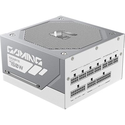 Gigabyte GAMING 750 W 80 PLUS Gold modulaire blanc (750 W), Alimentation PC, Blanc Gigabyte GAMING 750 W 80 PLUS Gold modulaire blanc (750 W), Alimentation PC, Blanc