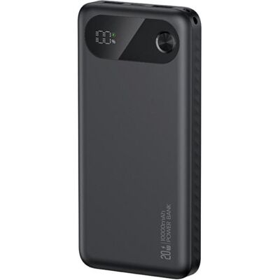 Usams PB80 Power Bank PD20W 10000mAh noir (10000 mAh, 20 W, 37 Wh), Chargeur de secours, Noir Usams PB80 Power Bank PD20W 10000mAh noir (10000 mAh, 20 W, 37 Wh), Chargeur de secours, Noir