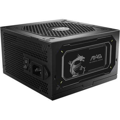 MSI MAG A750GL PCIE5 II (750 W), Alimentation PC, Noir MSI MAG A750GL PCIE5 II (750 W), Alimentation PC, Noir