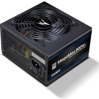 Zalman ZM800-TXII MegaMax 80PLUS 230V EU STANDARD Certified high efficiency PCI-E (800 W), Alimentation PC, Noir Zalman ZM800-TXII MegaMax 80PLUS 230V EU STANDARD Certified high efficiency PCI-E (800 W), Alimentation PC, Noir