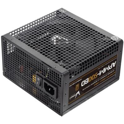 Formula Tápegység 500W - APMM-500BD (80 Plus Bronze, ATX3.1/PCIe 5.1, Aktív PFC, 12cm) (500 W), Alimentation PC, Bronze Formula Tápegység 500W - APMM-500BD (80 Plus Bronze, ATX3.1/PCIe 5.1, Aktív PFC, 12cm) (500 W), Alimentation PC, Bronze