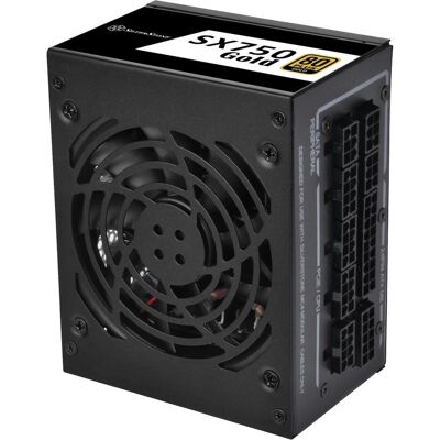 Silverstone SST-SX750-G 80 PLUS Or, modulaire - 750 Watt (750 W), Alimentation PC, Noir Silverstone SST-SX750-G 80 PLUS Or, modulaire - 750 Watt (750 W), Alimentation PC, Noir