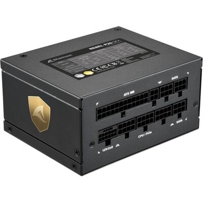 Sharkoon Rebel P20 SFX 750 (zéro watt) (750 W), Alimentation PC, Noir Sharkoon Rebel P20 SFX 750 (zéro watt) (750 W), Alimentation PC, Noir