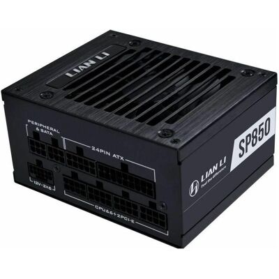Lian-Li SP850 V2 Gold Netzteil, modular, ATX 3.1 - 850 Watt, schwarz (850 W), Alimentation PC, Noir Lian-Li SP850 V2 Gold Netzteil, modular, ATX 3.1 - 850 Watt, schwarz (850 W), Alimentation PC, Noir