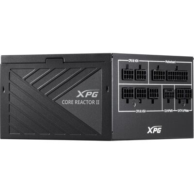 Adata PSU XPG Core Reactor ll 1000W ATX3.0 80+Gold (1000 W), Alimentation PC, Noir Adata PSU XPG Core Reactor ll 1000W ATX3.0 80+Gold (1000 W), Alimentation PC, Noir