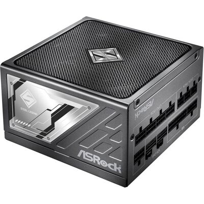 ASRock Steel Legend SL-1200P 1200W ATX 80+ Platinum (1200 W), Alimentation PC, Noir ASRock Steel Legend SL-1200P 1200W ATX 80+ Platinum (1200 W), Alimentation PC, Noir