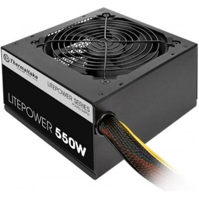 Thermaltake Alimentation électrique Litepower II Juodas 550W PS-LTP-0550NPCNEU-2 (Active, 120 mm) (550 W), Alimentation PC, Noir Thermaltake Alimentation électrique Litepower II Juodas 550W PS-LTP-0550NPCNEU-2 (Active, 120 mm) (550 W), Alimentation PC, Noir