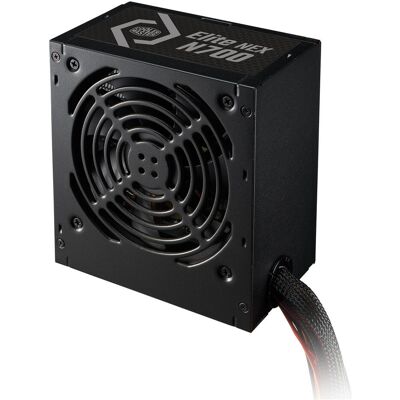 Cooler Master ALIMENTATORE 700W ELITE NEX N700 240V PFC ATTIVO 1-FAN 120MM (700 W), Alimentation PC, Noir Cooler Master ALIMENTATORE 700W ELITE NEX N700 240V PFC ATTIVO 1-FAN 120MM (700 W), Alimentation PC, Noir