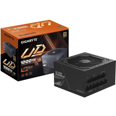 Gigabyte GP-UD1000GM PG5 V2 1000W PSU (1000 W), Alimentation PC, Noir Gigabyte GP-UD1000GM PG5 V2 1000W PSU (1000 W), Alimentation PC, Noir