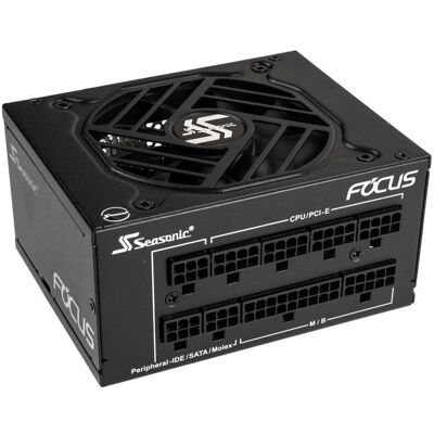 Seasonic Focus SPX (2021) (650 W), Alimentation PC, Noir Seasonic Focus SPX (2021) (650 W), Alimentation PC, Noir