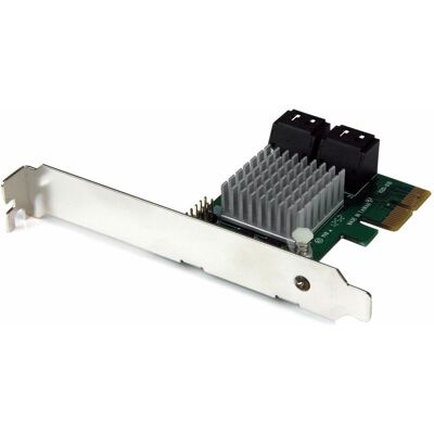 StarTech Carte contrôleur SATA PCIe à 4 ports, Contrôleur mémoire StarTech Carte contrôleur SATA PCIe à 4 ports, Contrôleur mémoire