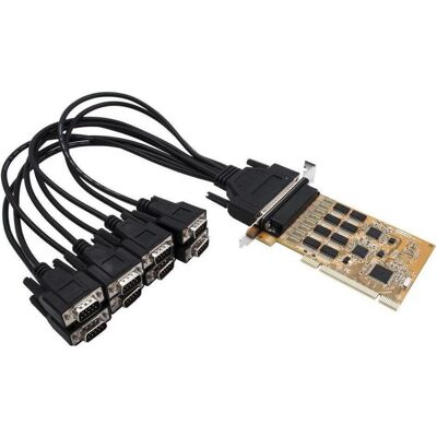 EXSYS Carte PCI 8S série RS-232 (jeu de puces FTDI), Contrôleur SATA EXSYS Carte PCI 8S série RS-232 (jeu de puces FTDI), Contrôleur SATA