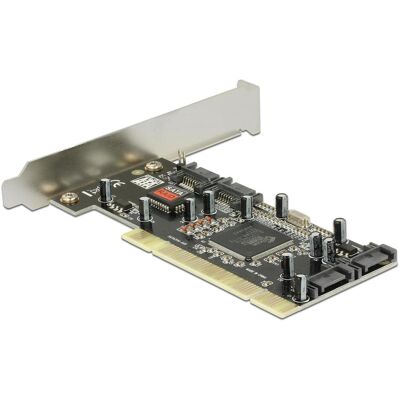 Delock Contrôleur RAID SATA 4 ports, Contrôleur mémoire Delock Contrôleur RAID SATA 4 ports, Contrôleur mémoire