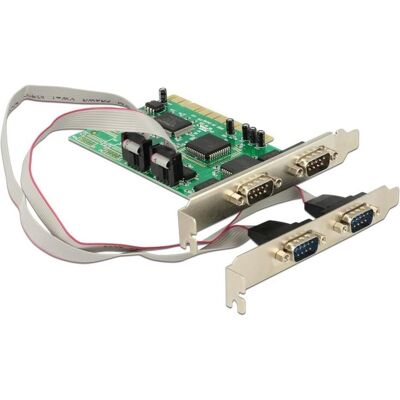 Delock Carte PCI 4x série, Contrôleur SATA Delock Carte PCI 4x série, Contrôleur SATA