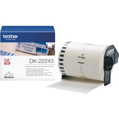 Brother Rouleau d’étiquettes, Dk-22243 (102 mm) Brother Rouleau d’étiquettes, Dk-22243 (102 mm)