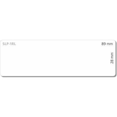 Seiko Rouleau d’étiquettes, Étiquettes d'adresse blanches SLP-1RL 28 mm x 89 mm, 100 x 130 étiquettes Seiko Rouleau d’étiquettes, Étiquettes d'adresse blanches SLP-1RL 28 mm x 89 mm, 100 x 130 étiquettes