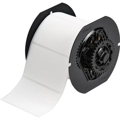 Brady, Rouleau d’étiquettes, B33 Series Étiquettes en polyester blanches mates respectueuses de l'environnement (81.28 mm) Brady, Rouleau d’étiquettes, B33 Series Étiquettes en polyester blanches mates respectueuses de l'environnement (81.28 mm)