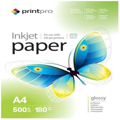 Colorway Office supplies PrintPro Glossy Photo Paper, 180g/m, A4, 500pcs. (180 g/m², A4, 500 pcs), Papier photo, Blanc Colorway Office supplies PrintPro Glossy Photo Paper, 180g/m, A4, 500pcs. (180 g/m², A4, 500 pcs), Papier photo, Blanc