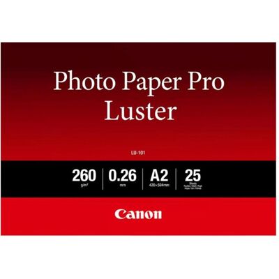 Canon LU-101 Pro Chandelier (260 g/m², A2, 25 pcs), Papier photo, Blanc Canon LU-101 Pro Chandelier (260 g/m², A2, 25 pcs), Papier photo, Blanc