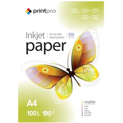Colorway Papier fotograficzny do drukarki A4 (PME190100A4) (190 g/m², A4, 100 pcs), Papier photo, Blanc Colorway Papier fotograficzny do drukarki A4 (PME190100A4) (190 g/m², A4, 100 pcs), Papier photo, Blanc