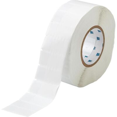 Brady, Rouleau d’étiquettes, THT-64-417-3, vinyle auto-laminant, blanc/transparent, 25.40 x 19.05(57.15) mm, permanent (25.40 mm) Brady, Rouleau d’étiquettes, THT-64-417-3, vinyle auto-laminant, blanc/transparent, 25.40 x 19.05(57.15) mm, permanent (25.40 mm)