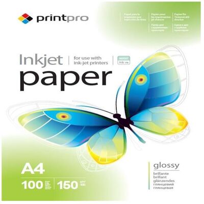 Colorway Office supplies PrintPro Glossy Photo Paper, 150g/m, A4, 100pcs. (150 g/m², A4), Papier photo Colorway Office supplies PrintPro Glossy Photo Paper, 150g/m, A4, 100pcs. (150 g/m², A4), Papier photo
