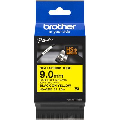 Brother Ruban d'étiquetage, Heat-Shrink-Tube schwarz/gelb (0.90 cm, Jaune, Noir) Brother Ruban d'étiquetage, Heat-Shrink-Tube schwarz/gelb (0.90 cm, Jaune, Noir)