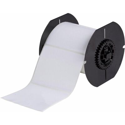 Brady, Rouleau d’étiquettes, B33-76-423, polyester, blanc, brillant, 101.60 x 76.20 mm, permanent (500 U.) (101.60 mm) Brady, Rouleau d’étiquettes, B33-76-423, polyester, blanc, brillant, 101.60 x 76.20 mm, permanent (500 U.) (101.60 mm)