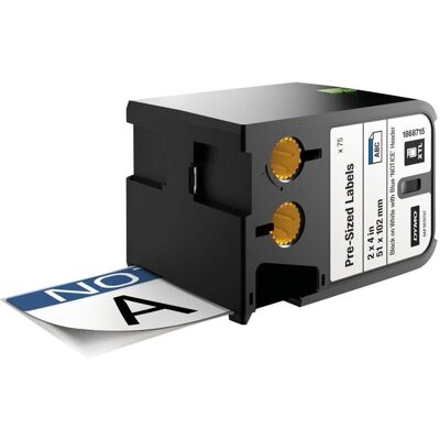 Dymo Rouleau d’étiquettes, Black on White Pre-Printed 'NOTICE' (51 mm) Dymo Rouleau d’étiquettes, Black on White Pre-Printed 'NOTICE' (51 mm)