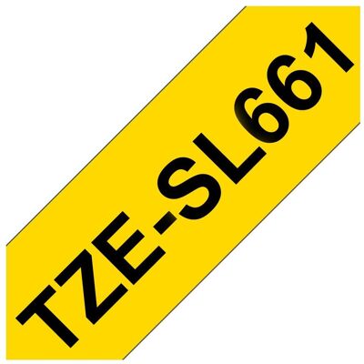 Brother Ruban d'étiquetage, Ruban TZe laminé (3.60 cm, Noir, Jaune) Brother Ruban d'étiquetage, Ruban TZe laminé (3.60 cm, Noir, Jaune)