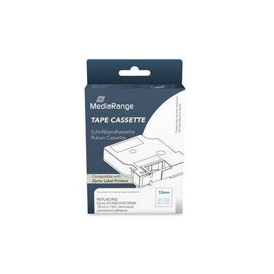 MediaRange, Ruban d'étiquetage, Ruban d'étiquetage Dymo D1/45014/S0720540 12 mm x 7 m, bleu (1.20 cm, Bleu, Blanc) MediaRange, Ruban d'étiquetage, Ruban d'étiquetage Dymo D1/45014/S0720540 12 mm x 7 m, bleu (1.20 cm, Bleu, Blanc)