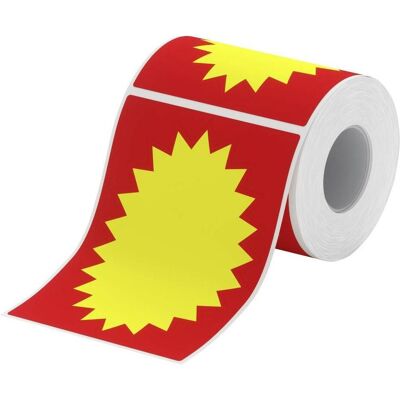 Niimbot, Rouleau d’étiquettes, Rouleau d'étiquettes 107 mm x 0,15 m Rouge, Jaune 50 p. 1EA041540033 Universa (107 mm) Niimbot, Rouleau d’étiquettes, Rouleau d'étiquettes 107 mm x 0,15 m Rouge, Jaune 50 p. 1EA041540033 Universa (107 mm)