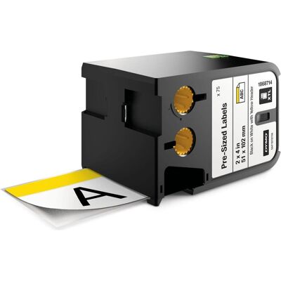Dymo Rouleau d’étiquettes, XTL Pre-Sized Label, Black on White (51 mm) Dymo Rouleau d’étiquettes, XTL Pre-Sized Label, Black on White (51 mm)