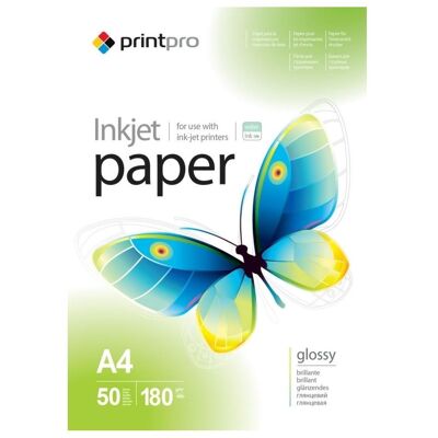 Colorway Papier photo Print Pro brillant 180 g/m² / A4 / 50 feuilles (180 g/m², A4, 50 pcs), Papier photo, Blanc Colorway Papier photo Print Pro brillant 180 g/m² / A4 / 50 feuilles (180 g/m², A4, 50 pcs), Papier photo, Blanc