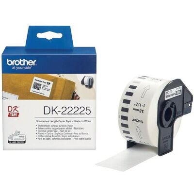Brother Rouleau d’étiquettes, Dk-22225 (38 mm) Brother Rouleau d’étiquettes, Dk-22225 (38 mm)