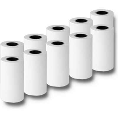 Qoltec, Rouleau de papier thermique, papier thermique pour reçus - 10 Qoltec, Rouleau de papier thermique, papier thermique pour reçus - 10