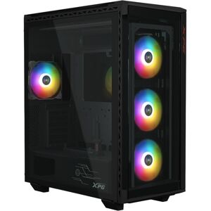 Adata BATTLECRUISER II/Midi Tower/Transpar./??ern? (ATX, mATX, Mini-ITX), Boîtier PC, Noir Adata BATTLECRUISER II/Midi Tower/Transpar./??ern? (ATX, mATX, Mini-ITX), Boîtier PC, Noir