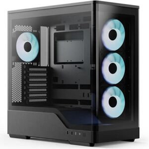 Aerocool P500A-BK-v1 Black (ATX, mATX, Mini-ITX), Boîtier PC, Noir Aerocool P500A-BK-v1 Black (ATX, mATX, Mini-ITX), Boîtier PC, Noir