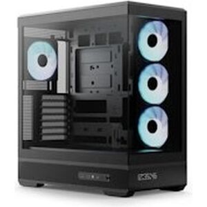 Aerocool P500B Digi-BK-v1 Black (ATX, mATX, Mini-ITX), Boîtier PC, Noir Aerocool P500B Digi-BK-v1 Black (ATX, mATX, Mini-ITX), Boîtier PC, Noir