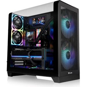 Thermaltake View 390 Air (ATX, mATX, Mini-ITX), Boîtier PC, Noir Thermaltake View 390 Air (ATX, mATX, Mini-ITX), Boîtier PC, Noir